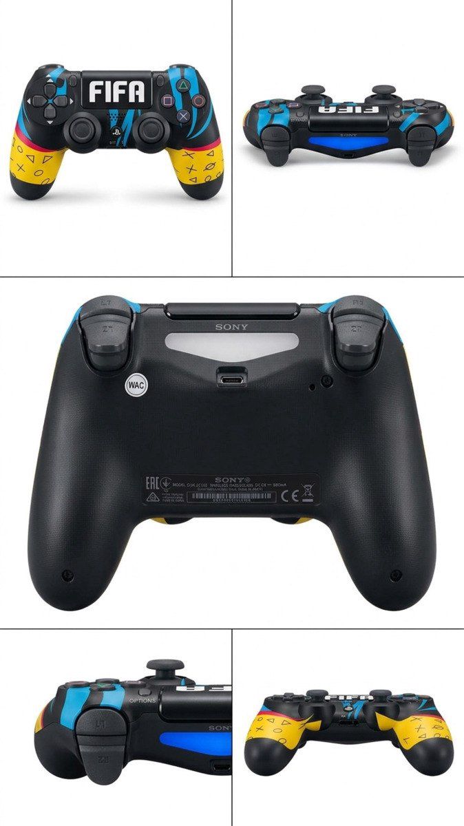 PS4 Joystick Mavi Fıfa dizayn — Oyunlar, konsollər və proqramlar, Bakı (2)