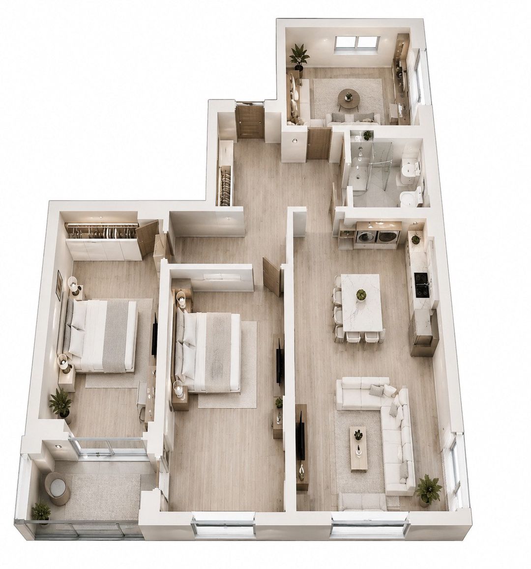 Satılır 3 otaqlı yeni tikili 105 m² — Mənzil, Xırdalan (2)