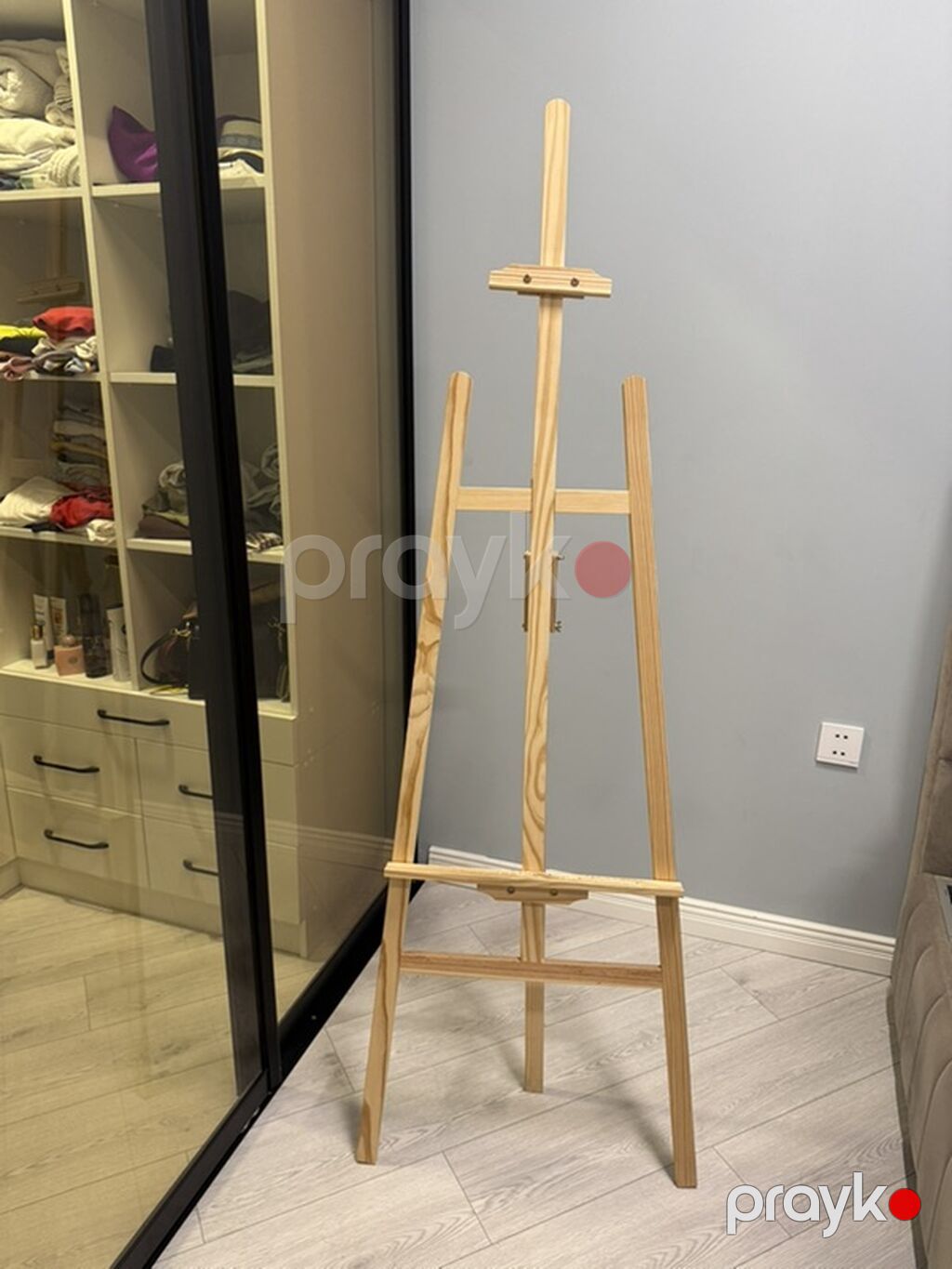 Taxta rəsm molberti - Material: yüngül və davamlı təbii ağac - Tip — Stanoklar, Bakı (2)