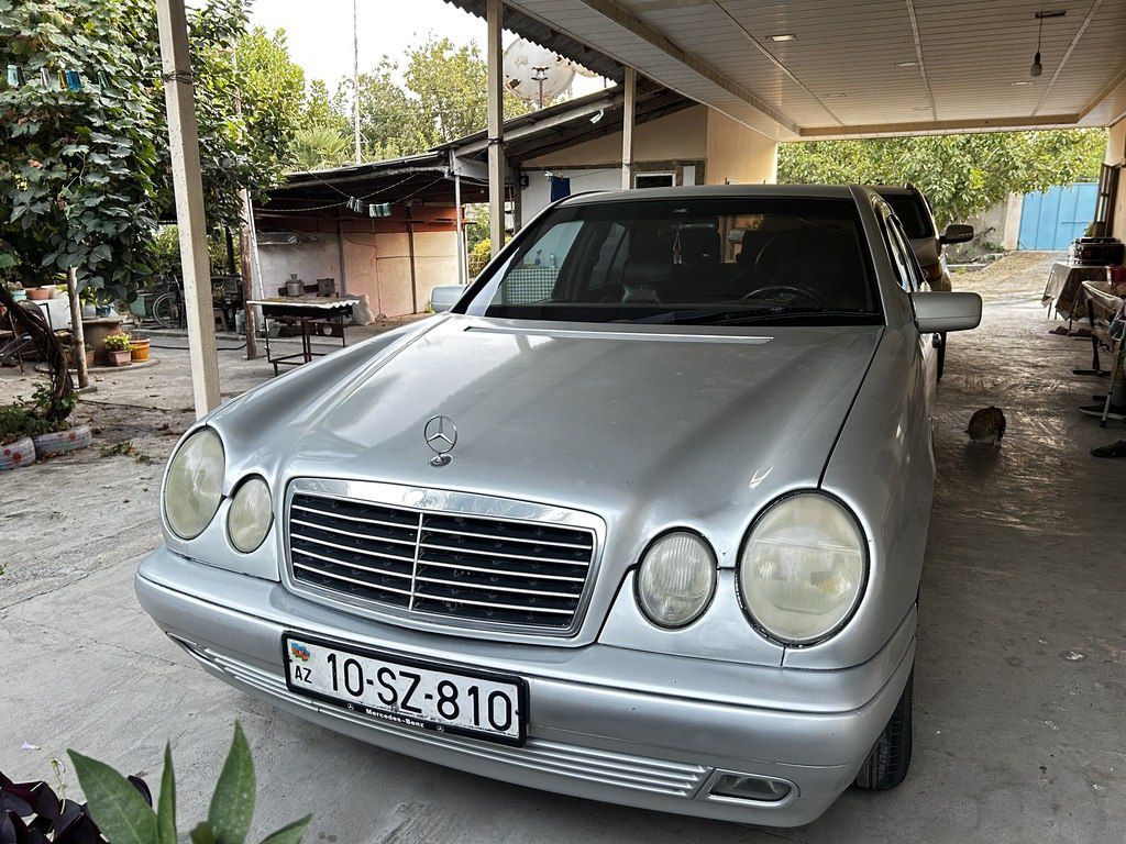 Mercedes E 230, 2.3 L, 1998 il, 543 260 km — Avtomobillər, Bərdə