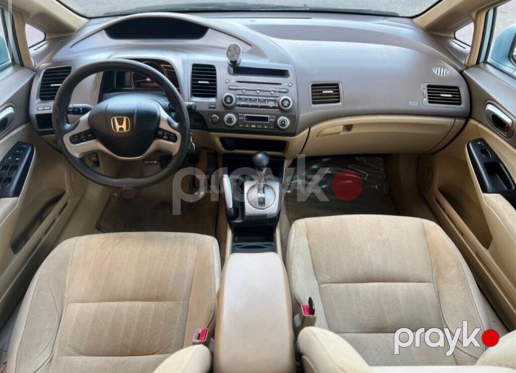 Honda Civic Hybrid sedan - Kuzov: 4 qapılı sedan, açıq mavi rəng — Avtomobillər, Masazır (8)
