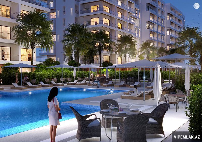Sabunçu rayonunda 1 otaqlı Yeni tikili Satılır, 38 m² — Mənzil, Bakı (2)