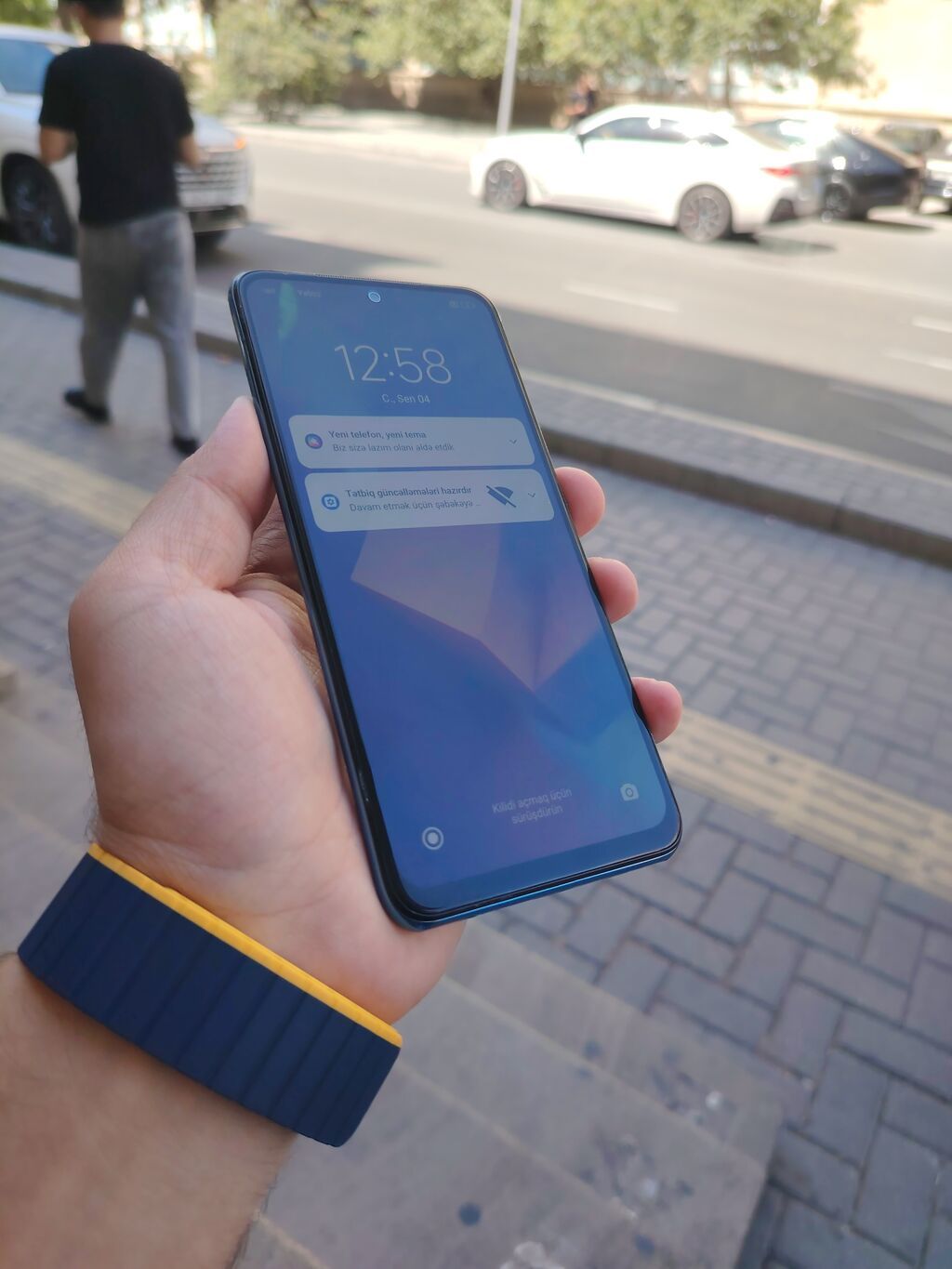 Redmi Note 10, 64 GB, rəng - Göy, Zəmanət, Sensor, Barmaq izi — Xiaomi, Bakı (2)