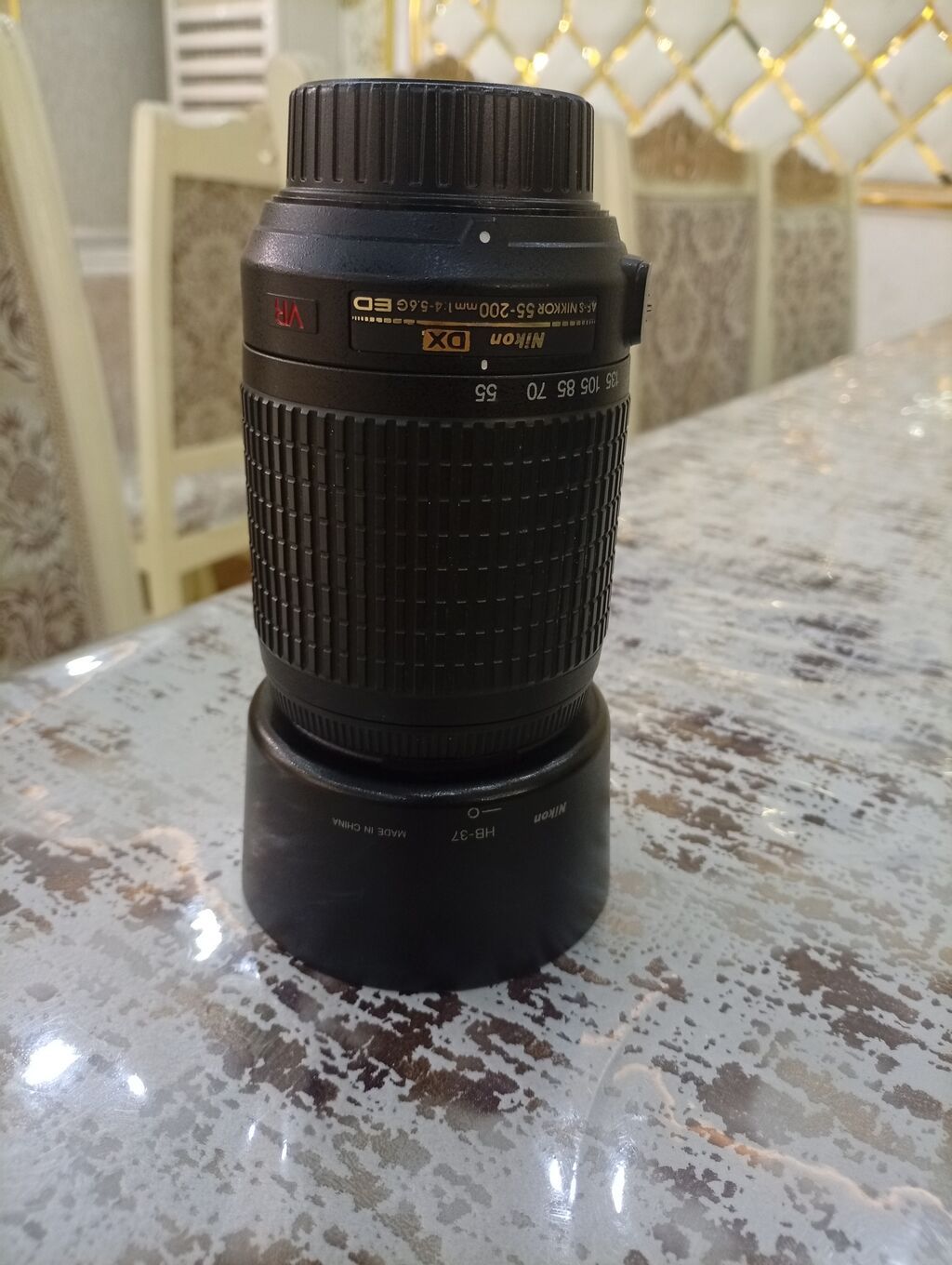 Nikon AF-S DX Nıkkor 55-200mm f/4-5.6G ED VR tele-zoom obyektiv — Linzələr və aksesuarlar, Şəmkir (2)