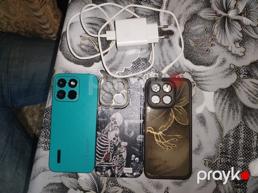 Honor X8c, 128 GB, rəng - Yaşıl, Barmaq izi — Honor, Masallı (5)