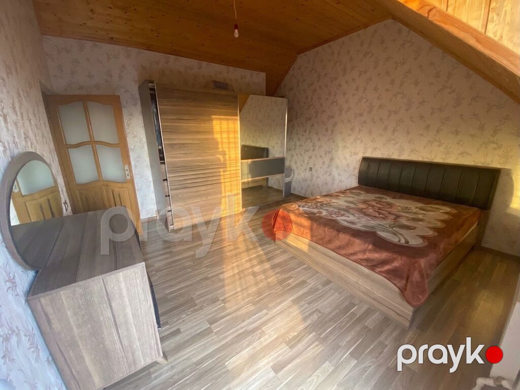 Yaxşı vəziyyətdə Yataq Dəsti (Şkaf-kupe, Çarpayı + Təzə matras, Kamod) — Yataq otağı mobilya dəstləri, Digah
