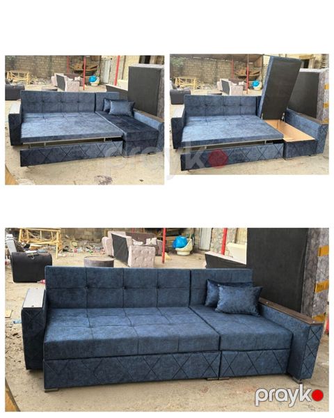 Kunc divan satilir. 360 azn. 250x150 olcude. Hazir elde var. Taxt kimi — Qobu