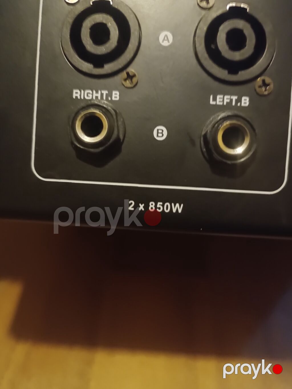 Yamaha KV80 gücləndiricili miks pultu - 8 mono kanal: hər kanalda XLR — Studiya və konsert üçün, Beyləqan (2)