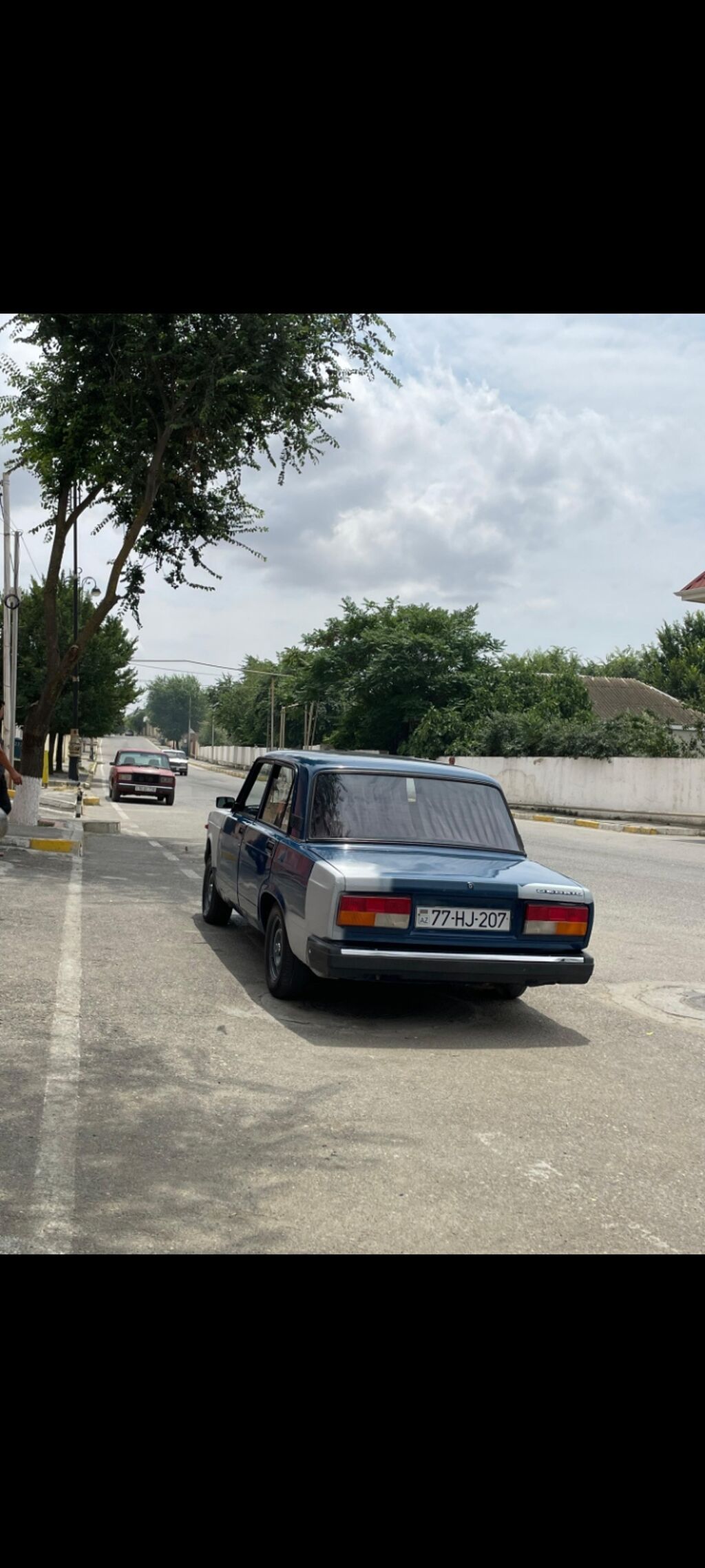 Model: Lada vaz (VAZ 2107) sedan Kuzov: 4 qapı, mavi rəng, bəzi — Avtomobillər, Bakı (5)