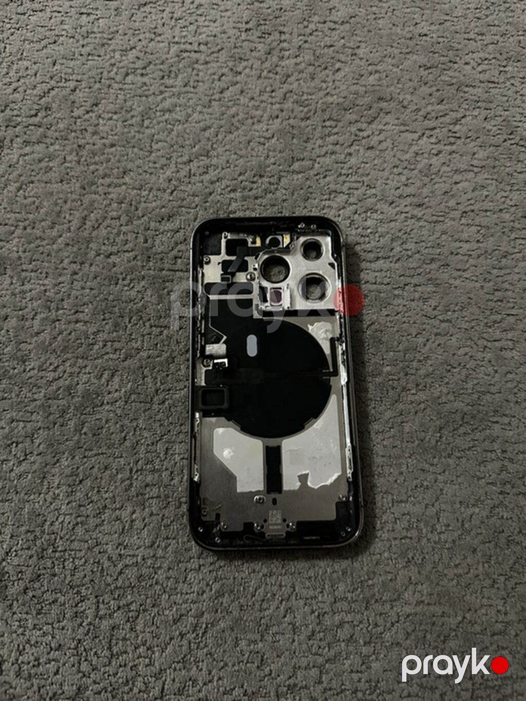 Məhsul: iPhone 14 Pro/14 Pro Max arxa korpus (Deep Purple rəng) Wp — Smartfon ehtiyat hissələri, Bakı (2)