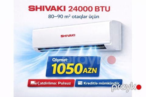 Kondisioner Shivaki 24000btu — Bakı