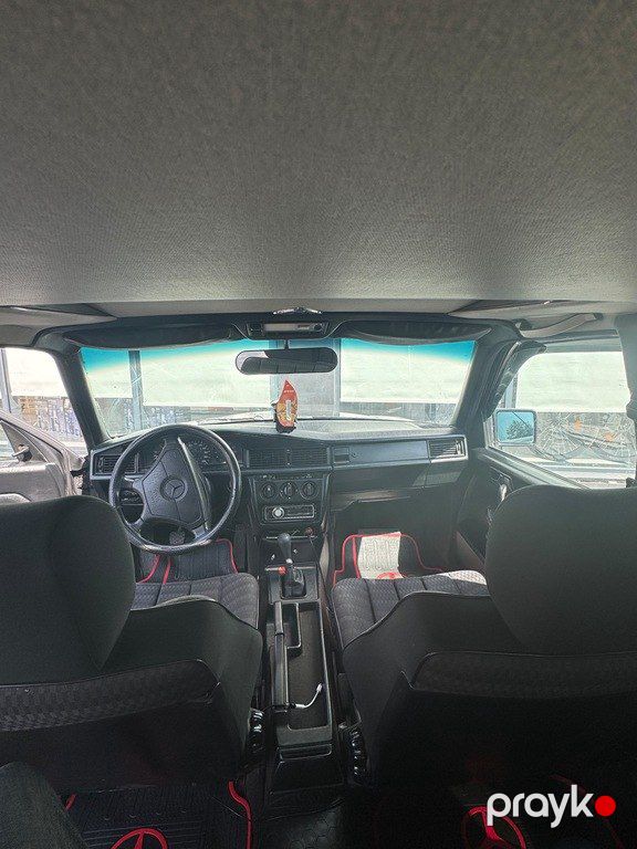 Mercedes 190, 2.0 L, 1991 il, 245 000 km — Avtomobillər, Bərdə (6)