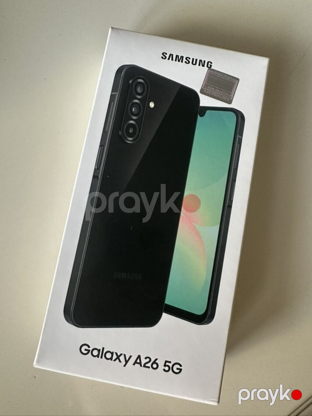 Samsung Galaxy A26 5G, 128 GB, rəng - Qara, Sensor, İki sim kartlı, Face ID — Samsung, Bakı