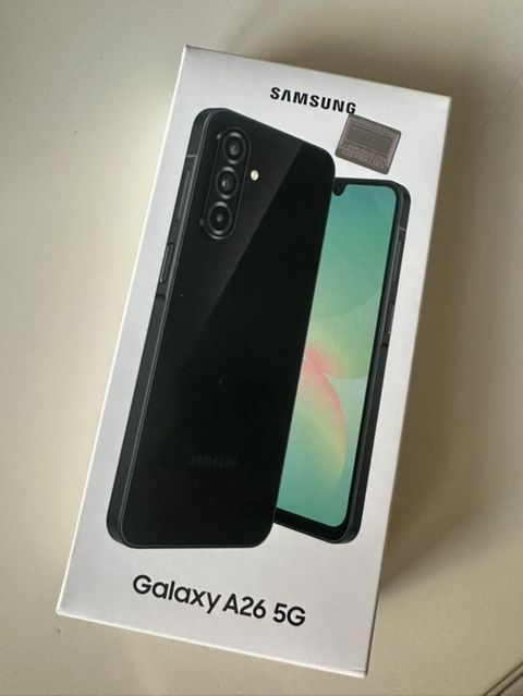 Samsung Galaxy A26 5G, 128 GB, rəng - Qara, Sensor, İki sim kartlı, Face ID — Bakı
