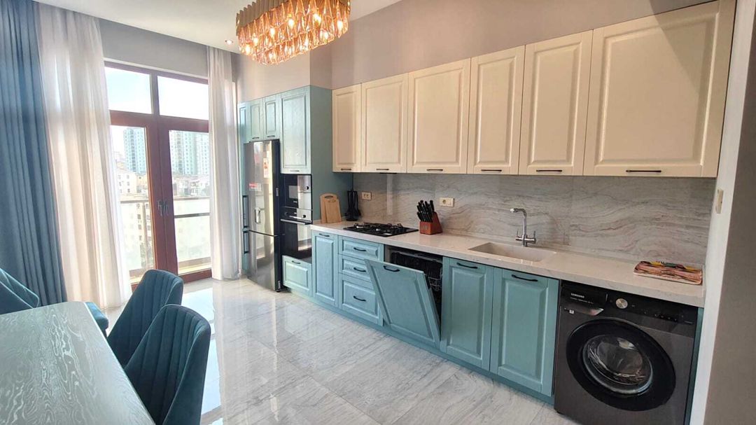 İcarəyə verilir 3 otaqlı yeni tikili 120 m² — Mənzil, Bakı (10)
