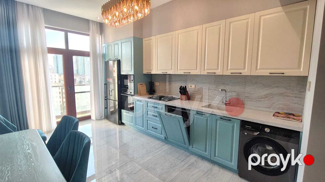 İcarəyə verilir 3 otaqlı yeni tikili 120 m² — Mənzil, Bakı (10)