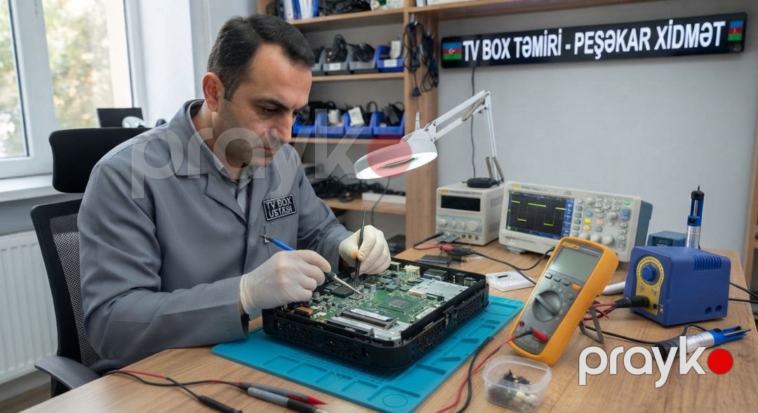TV Box təmiri — Aparatların təmiri və quraşdırılması, Bakı