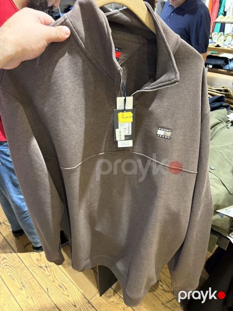 Sviter, Tommy Hilfiger, 2XL, rəng - Qəhvəyi