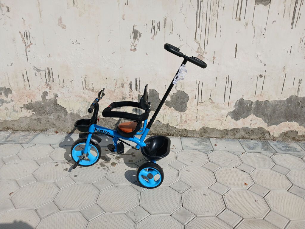 Uşaq üçtəkərli velosipedi – Kidilo, mavi rəng Xüsusiyyətlər: - 3 — Uşaq velosipedləri, Qəbələ (3)