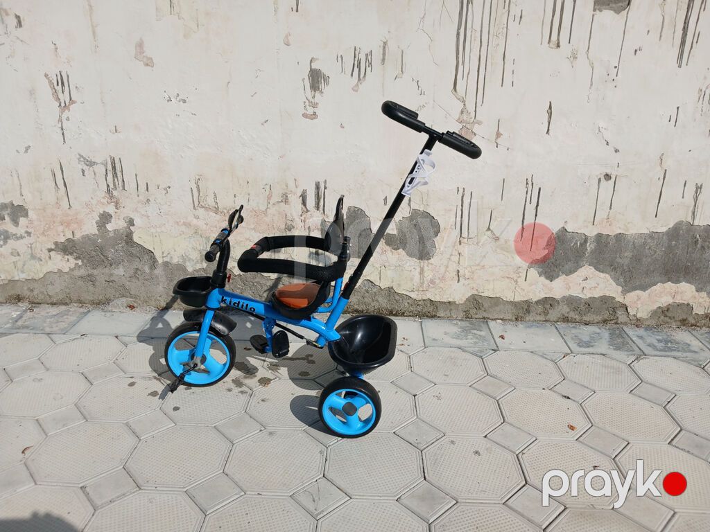 Uşaq üçtəkərli velosipedi – Kidilo, mavi rəng Xüsusiyyətlər: - 3 — Uşaq velosipedləri, Qəbələ (3)
