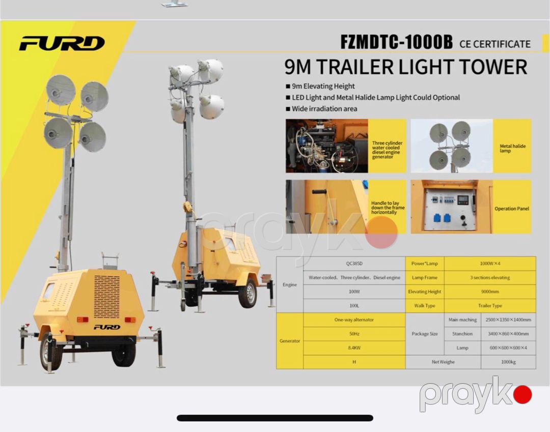 Furd markalı mobil işıq, 2025 ili — İnşaat texnikası, Bakı (3)