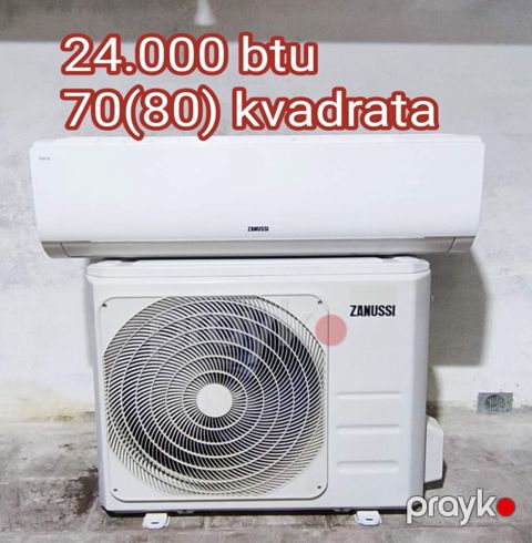 Kondisioner Zanussi, İşlənmiş, 70-80 kv. m, Split sistem, Kredit yoxdur, Ödənişli quraşdırma — Bakı