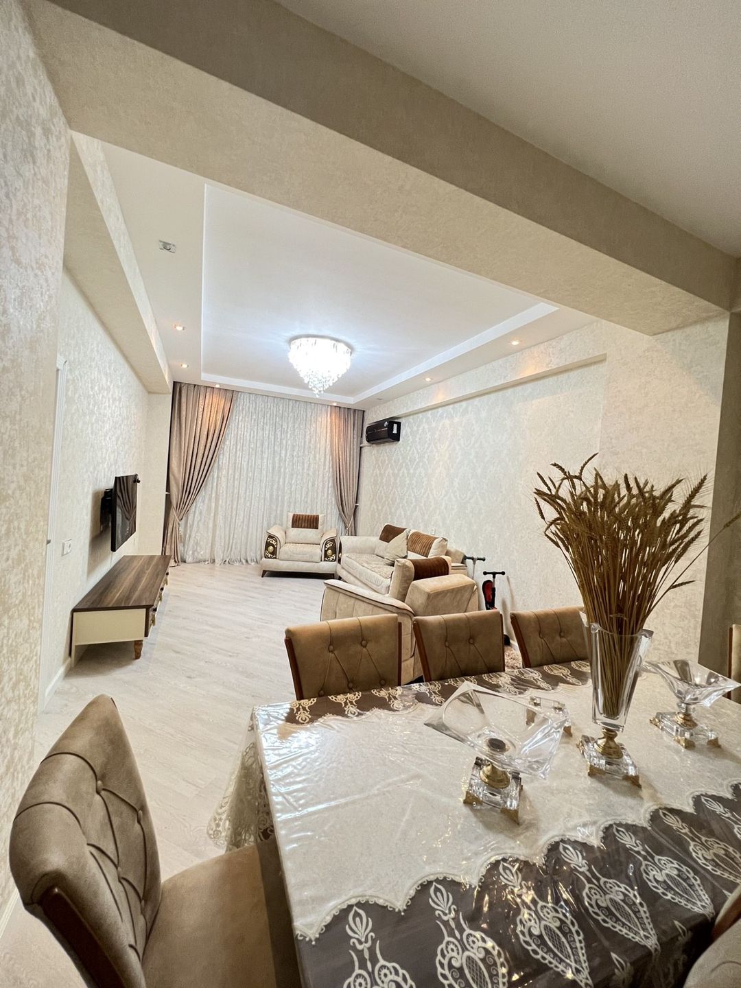İcarəyə verilir 3 otaqlı yeni tikili 120 m² — Mənzil, Bakı (4)