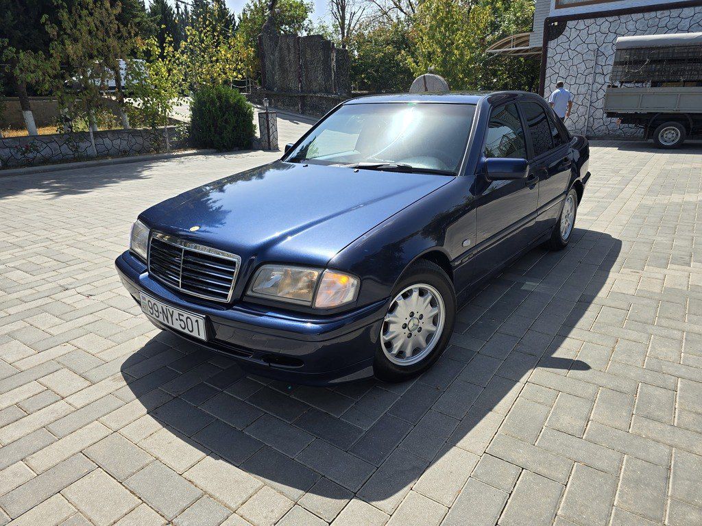 Mercedes C 200, 2.2 L, 2000 il, 494 000 km — Avtomobillər, Sabirabad (2)