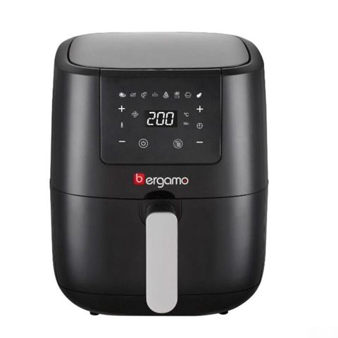Aerofritür Bergamo BG-AF2814IBS5D Black 5L 1300W Aerofritür Bergamo — Bakı