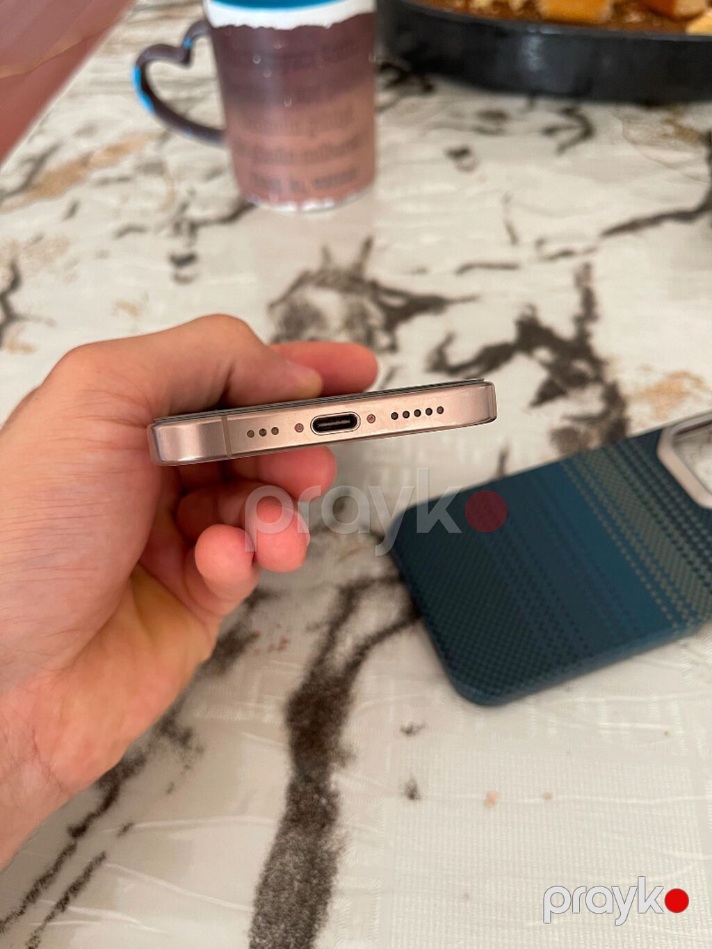 IPhone 16 Pro, 128 GB, Desert Titanium — Apple iPhone, Biləsuvar (6)