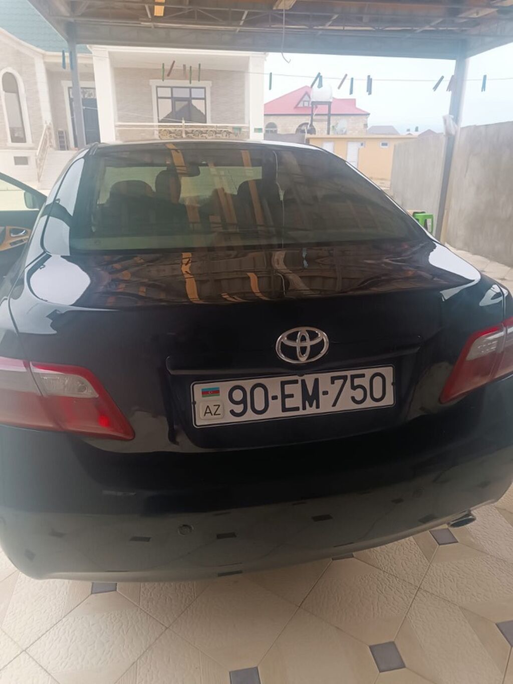 Toyota Camry sedan - Korpus: qara rəng, 4 qapı - Mühərrik: benzin, ön — Avtomobillər, Gəncə (2)