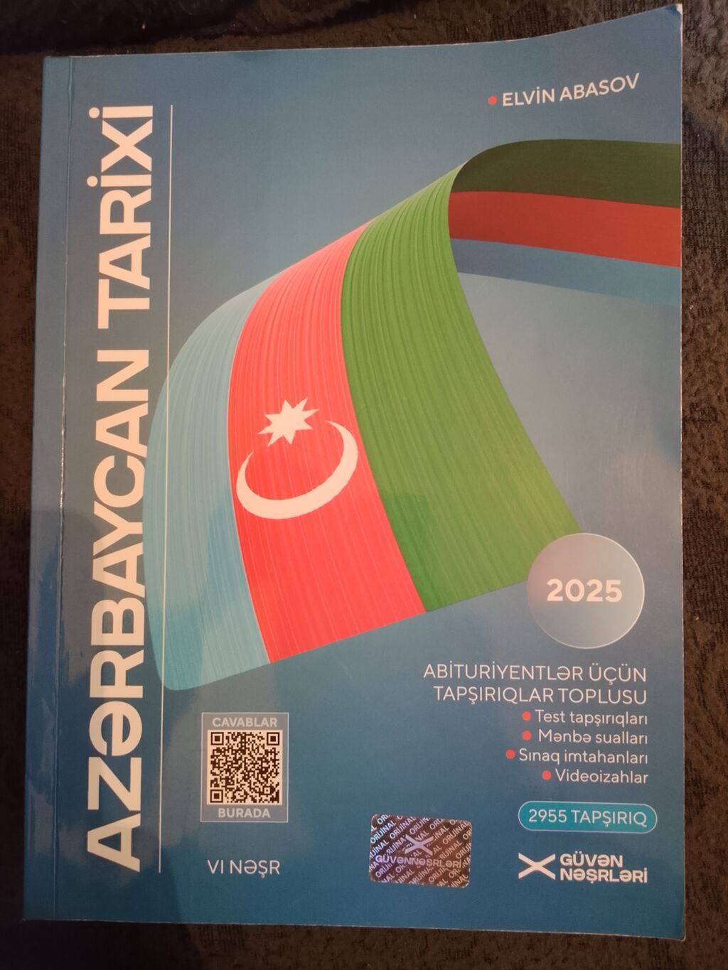 Məhsul: “Azərbaycan Tarixi – Abituriyentlər üçün tapşırıqlar toplusu — Kitablar, Bakı (2)