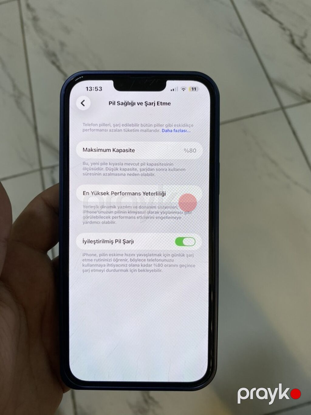 IPhone 13 Pro Max, 128 GB, Deep Purple, Face ID — Apple iPhone, İmişli (4)