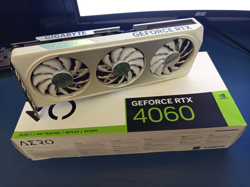 Rtx 4060 8g ideal ter temiz plombu ustunde diziqi bele yoxdu cox az — Qrafik kartlar, Bakı (4)