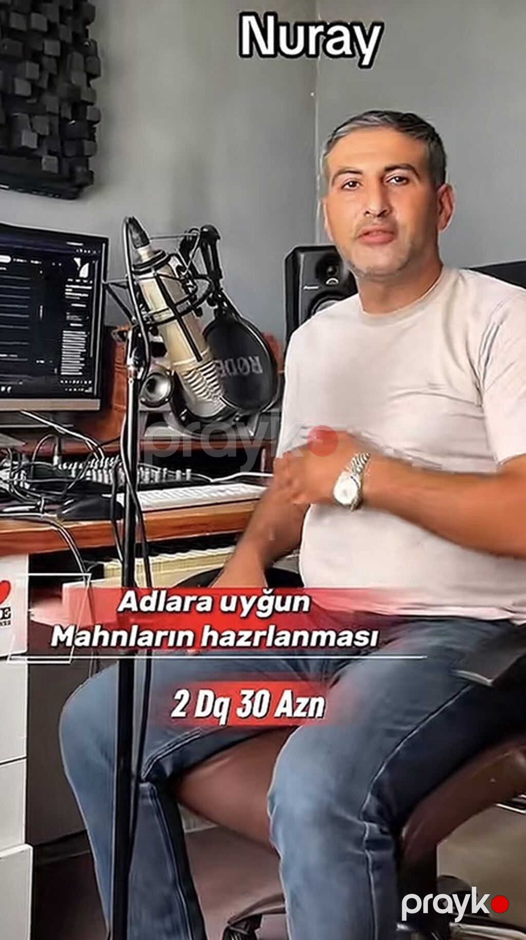 Xidmət: Adlara uyğun mahnıların hazırlanması - Professional studiyada — Musiqiçilər, DJ, Gəncə (4)