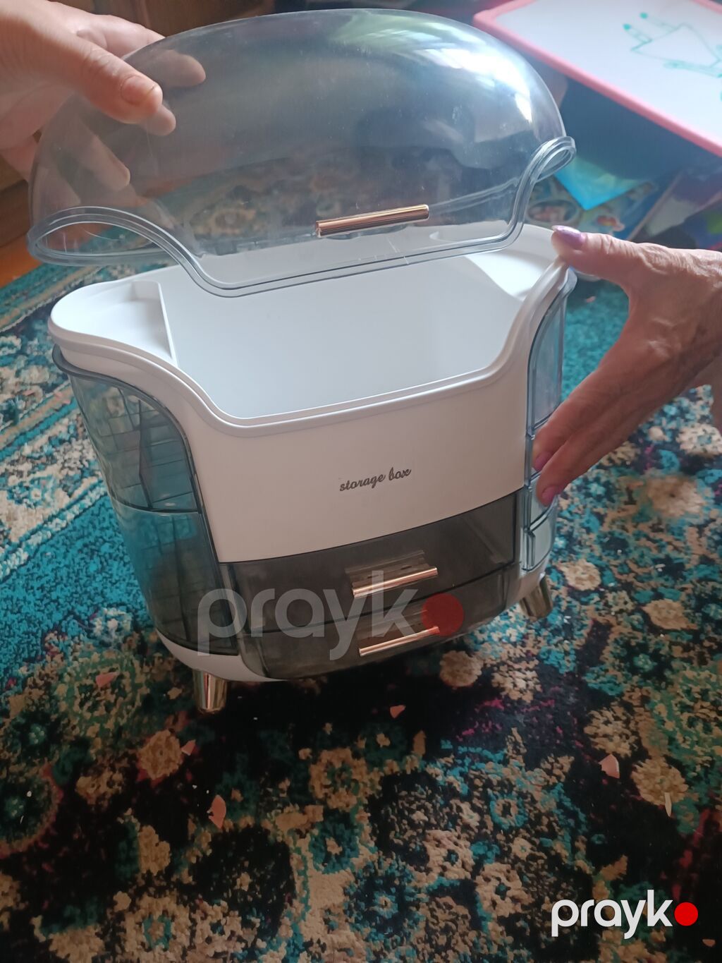 Kosmetika və aksesuar üçün çoxfunksiyalı organizer - Üst hissədə — Makiyaj, Bakı
