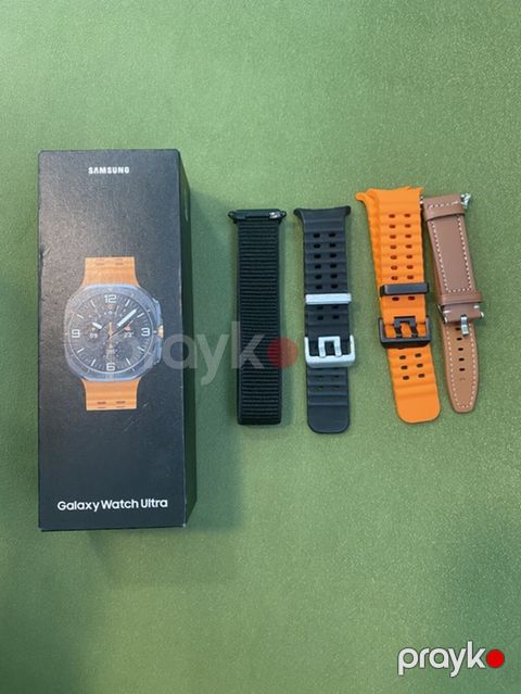 Samsung Galaxy Watch Ultra – ağıllı saat korpusu və çoxsaylı kəmər — Bakı