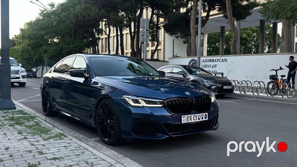 BMW 530e, 2.0 L, 12 kWh, 2022 il, 67 000 km — Avtomobillər, Bakı