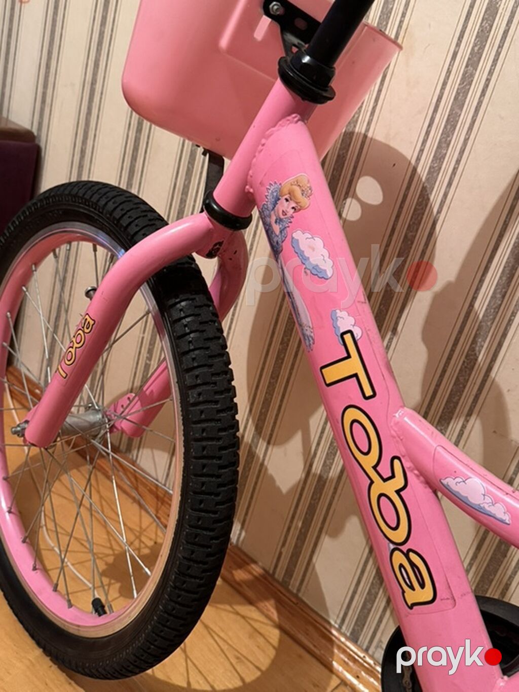 Uşaq velosipedi – Toba, 20" təkər - Rəng: çəhrayı - Çərçivə: polad — Uşaq velosipedləri, Bakı (4)