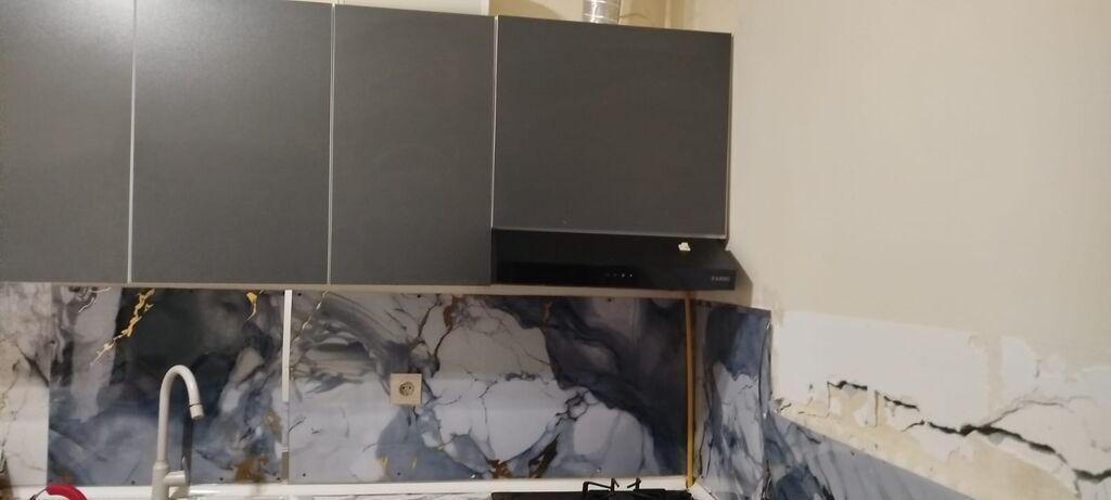 Mətbəx mebel dəsti – kompakt modullu sistem - Rəng və dizayn: Tünd — Mətbəx mobilyası, Bakı (5)
