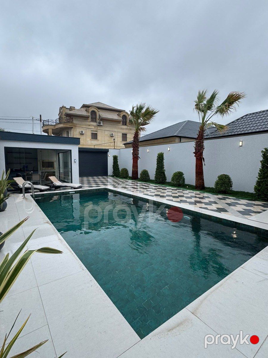 Satılır 5 otaqlı həyət evi/bağ evi 195 m² — Ev, villa, Bakı (8)
