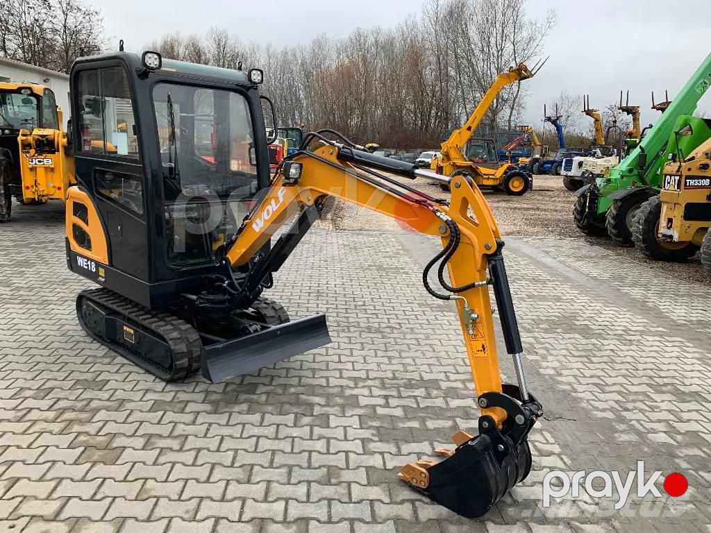 Mini ekskavator "Wolf WE18", 2025 il — İnşaat texnikası, Bakı (7)