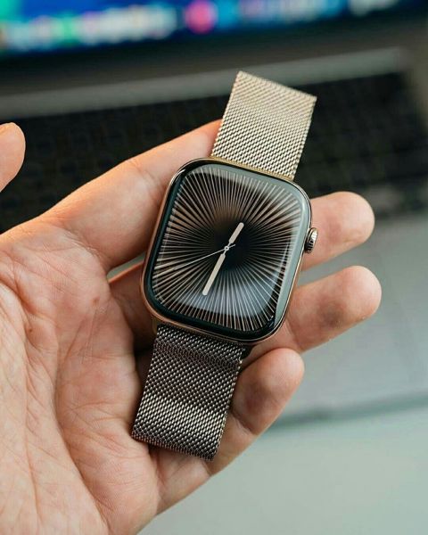 Apple Watch Series 11 Titanium Natural 46mm — Bakı