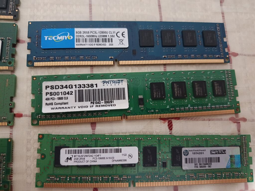 Operativ yaddaş (RAM) Crucial, 16 GB, 2400 Mhz, DDR4, PC üçün, İşlənmiş — Operativ yaddaş, Bakı (2)