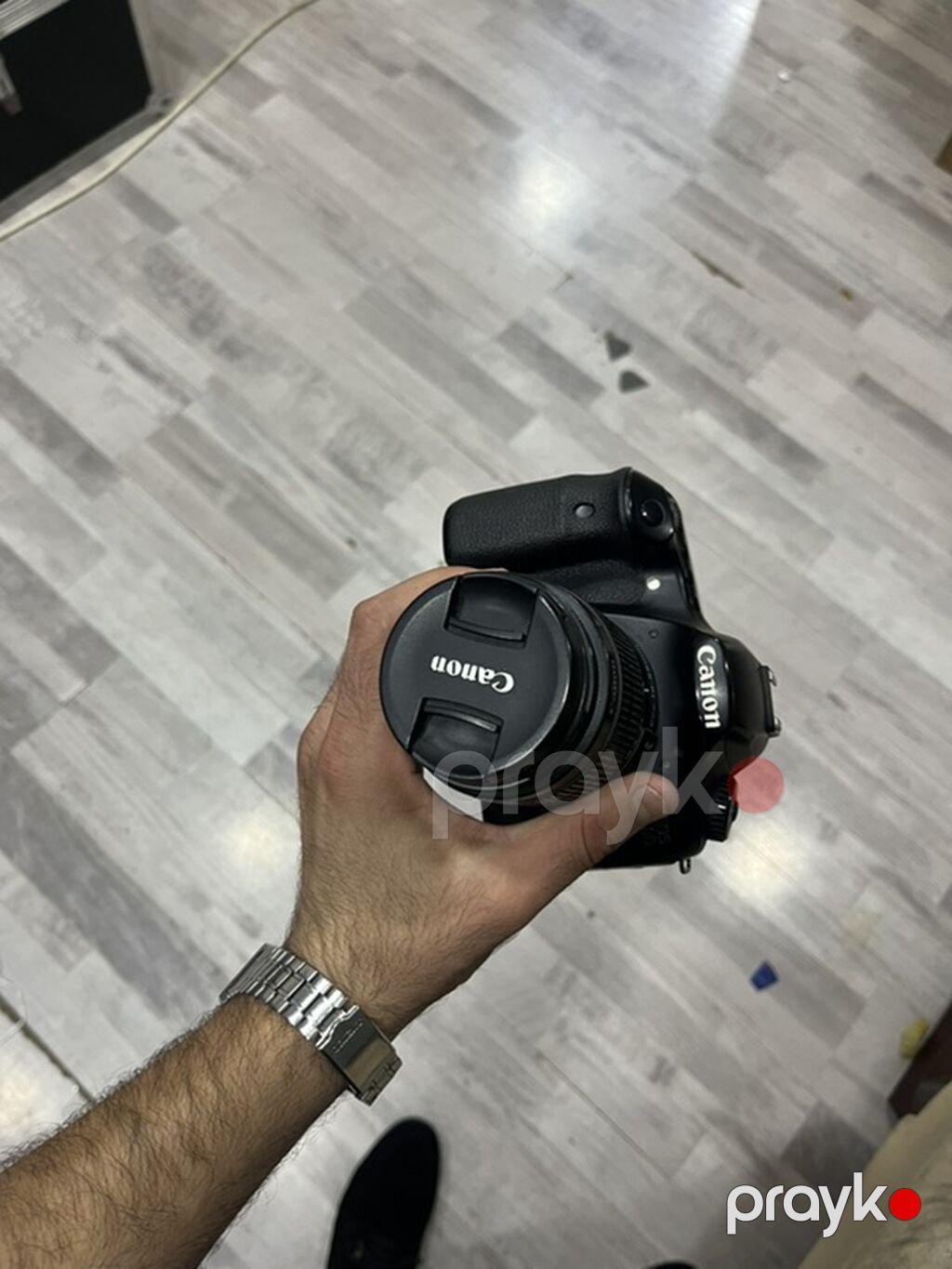 Canon EOS 60D Dslr fotoaparat + Canon EF-S 18-55mm lens — Fotoaparat, Gəncə (2)