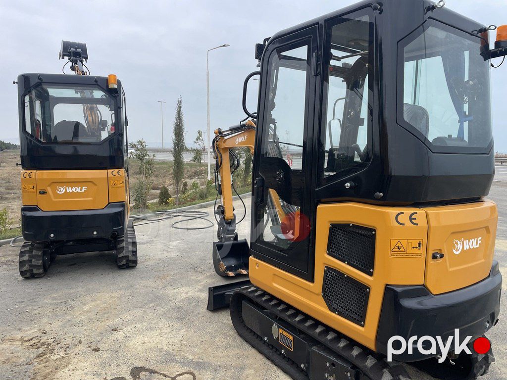 Mini ekskavator "Wolf WE18", 2025 il — İnşaat texnikası, Bakı (10)