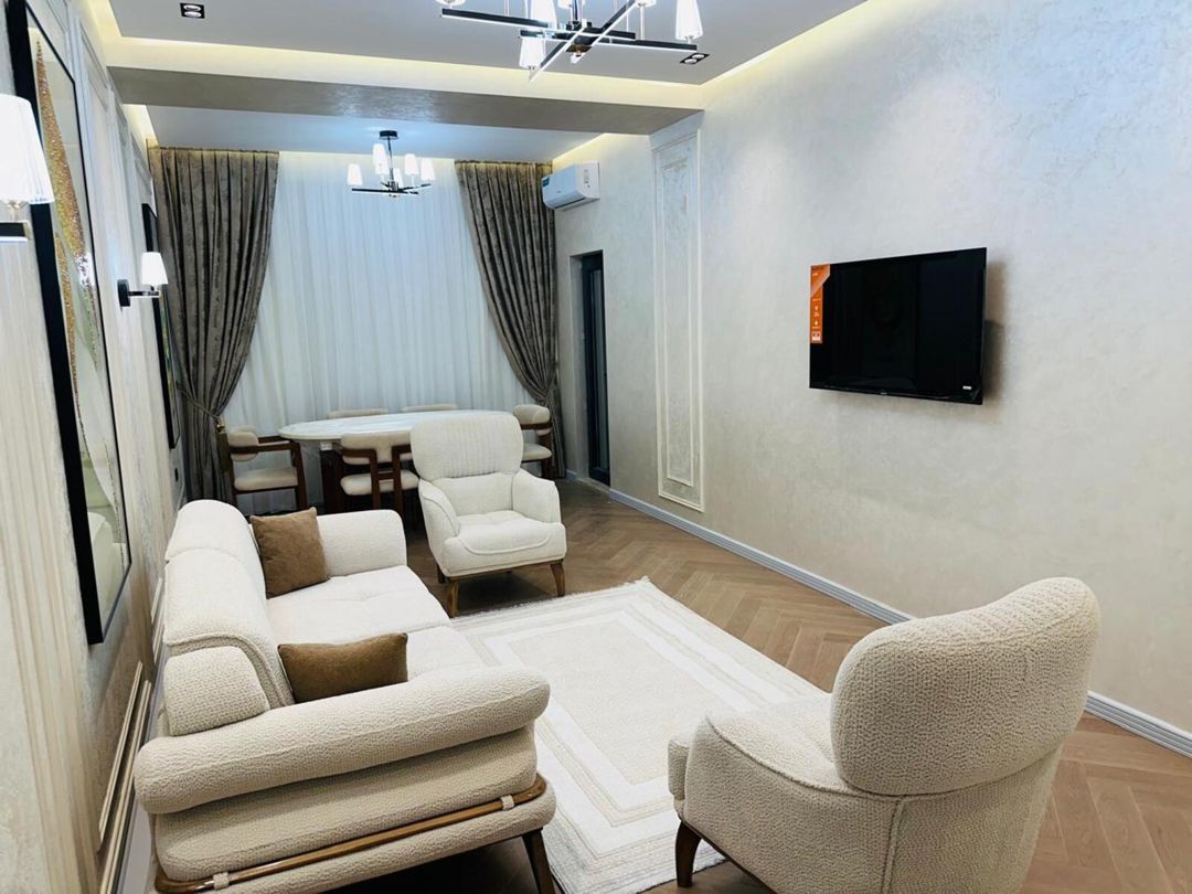 İcarəyə verilir 2 otaqlı yeni tikili 85 m² — Mənzil, Bakı (4)