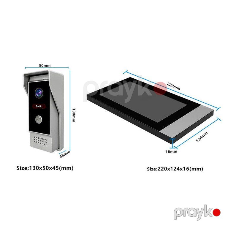 Tuya Sensor Smart Domofon — Ağıllı ev və təhlükəsizlik, Bakı (5)