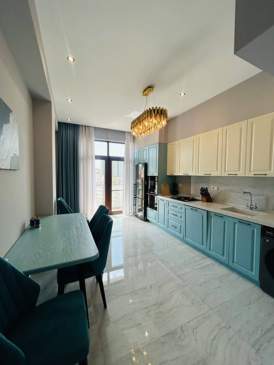 İcarəyə verilir 3 otaqlı yeni tikili 125 m² — Mənzil, Bakı (7)