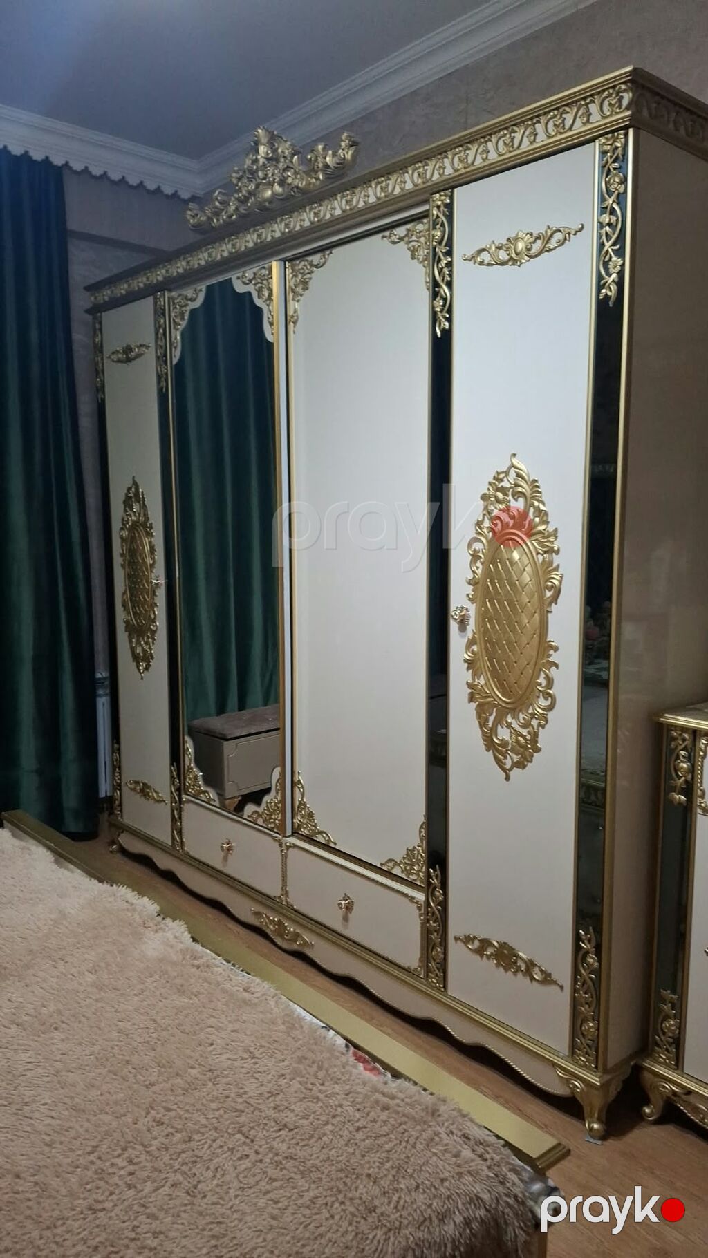 Klassik üslubda mebel dəsti - Qonaq otağı dəsti: - Uzun, tay — Qonaq otağı üçün, Bakı (5)